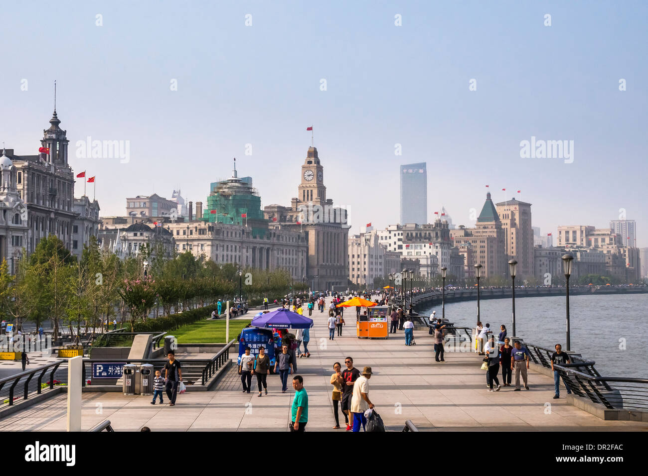 Shanghai Bund, Shanghai, Cina Foto Stock