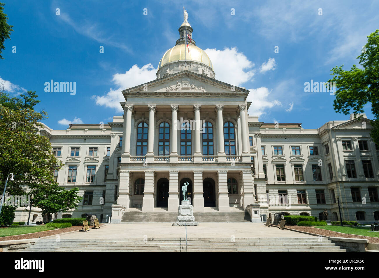 Georgia State Capitol Building, Atlanta, GA Foto Stock