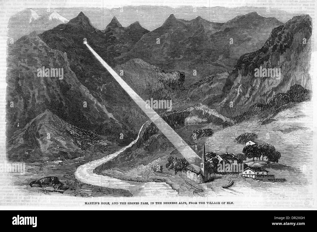 La Svizzera MARTIN FORO Foto Stock