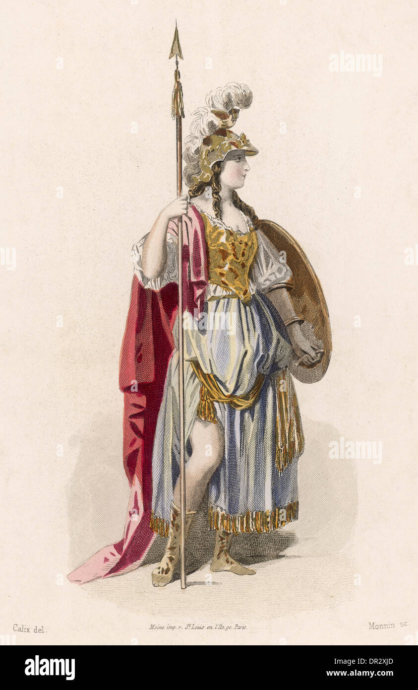 DEA MINERVA Foto Stock