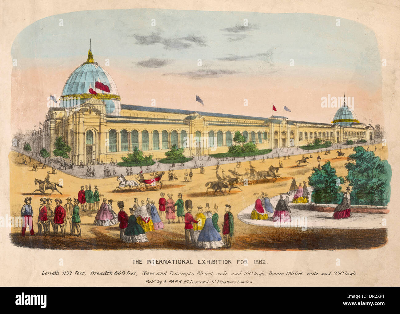 Esposizione internazionale 1862 Foto Stock