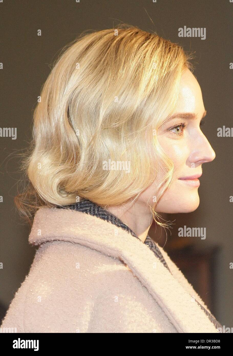 Park City, UT, STATI UNITI D'AMERICA. 18 gennaio, 2014. Diane Kruger presso gli arrivi per il meglio angeli Premiere al Sundance Film Festival 2014, Prospector Square Theatre, Park City, UT 18 gennaio 2014. Credito: James Atoa/Everett raccolta/Alamy Live News Foto Stock