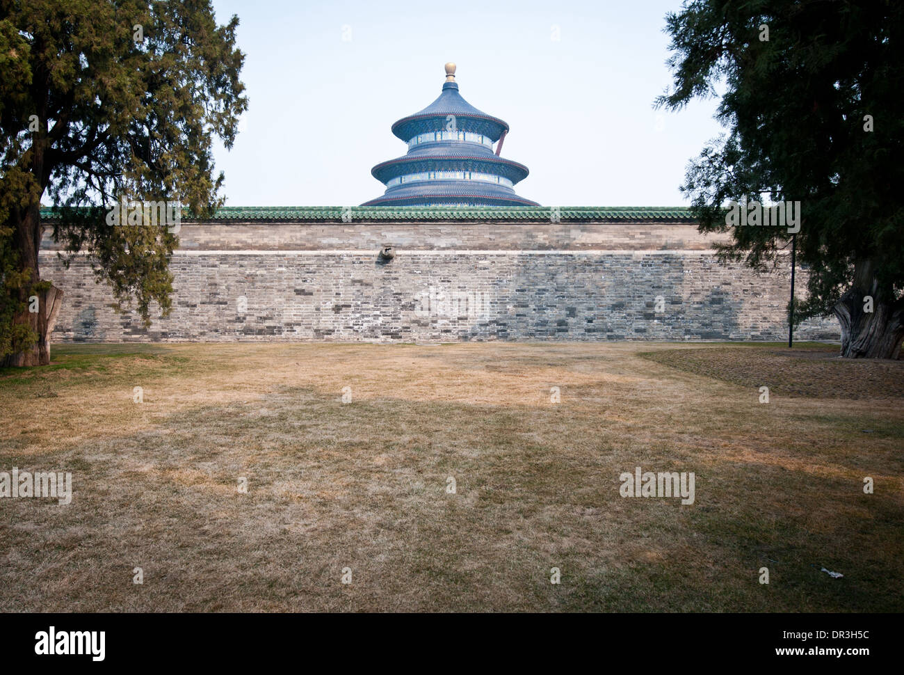 Sala della Preghiera del Buon Raccolto nel Tempio Taoista di cielo, Pechino, Cina Foto Stock