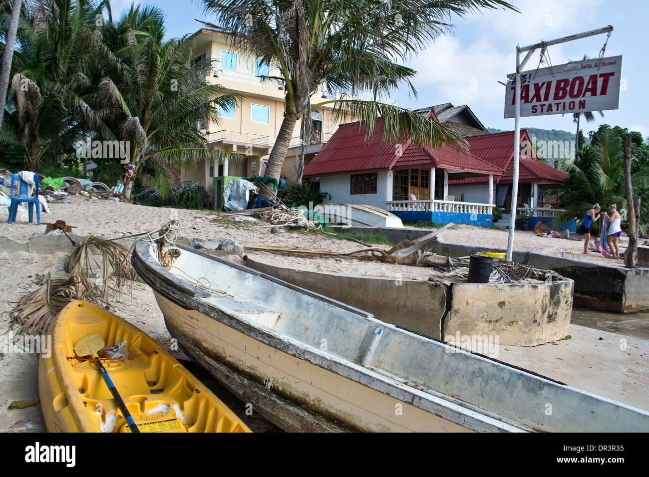 Spiaggia di Koh Tao, Thailandia Foto Stock