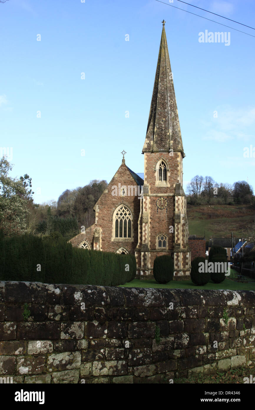 La Chiesa di San Pietro, Clearwell Gloucestershire. Foto Stock
