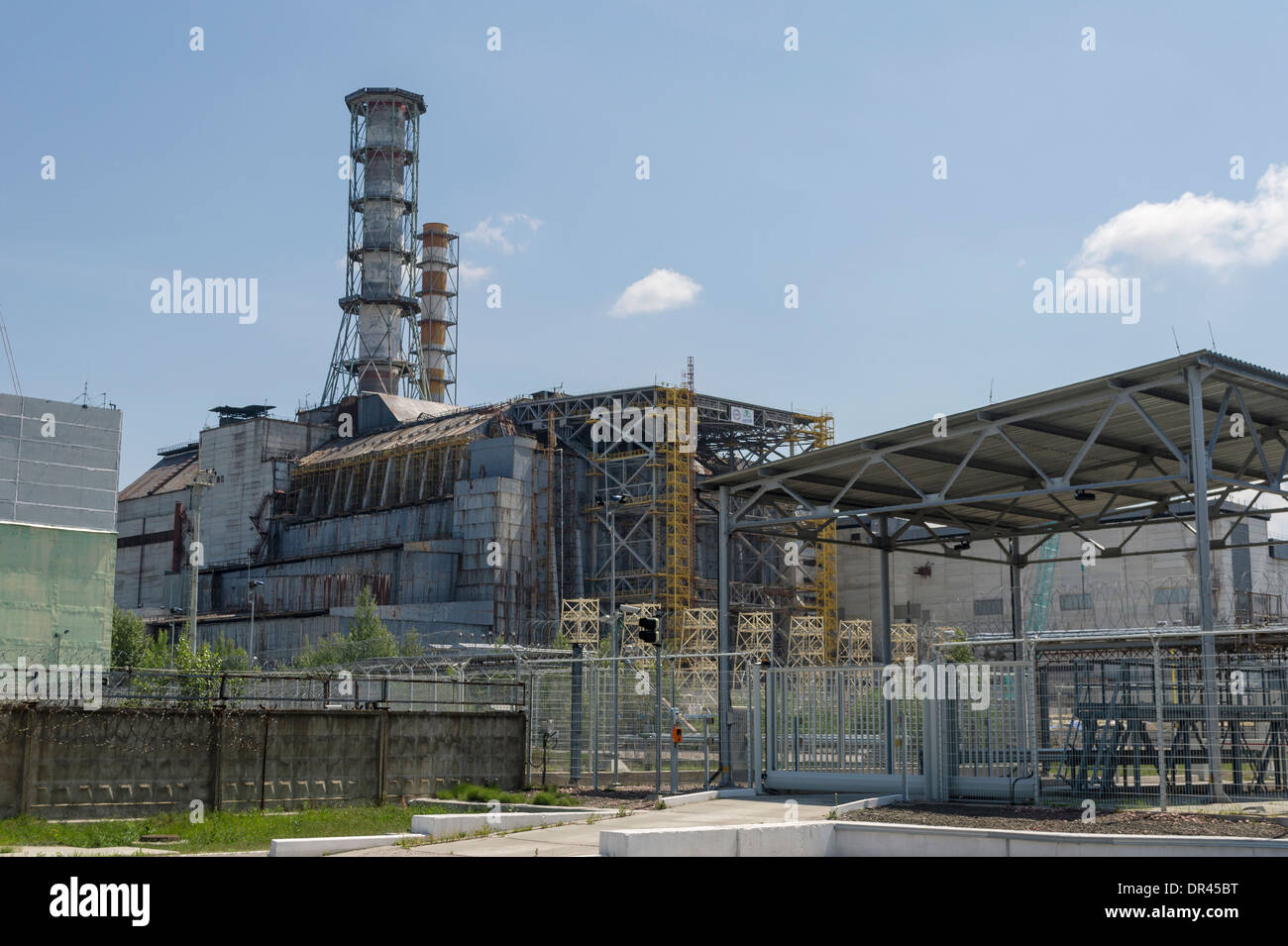 Centrale nucleare di Cernobyl, Ucraina Foto Stock
