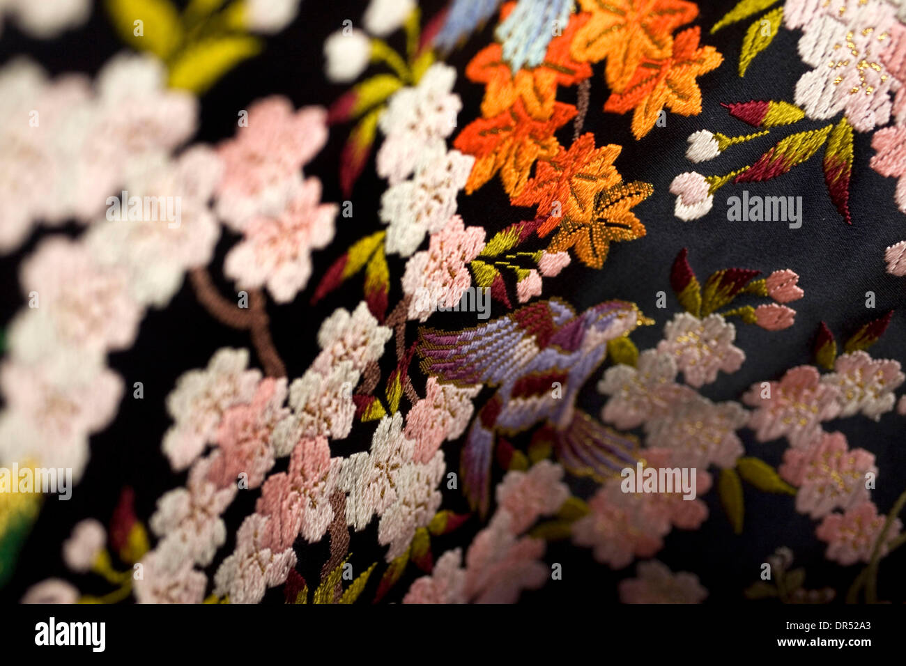 Collage di tessuti giapponesi Foto stock - Alamy