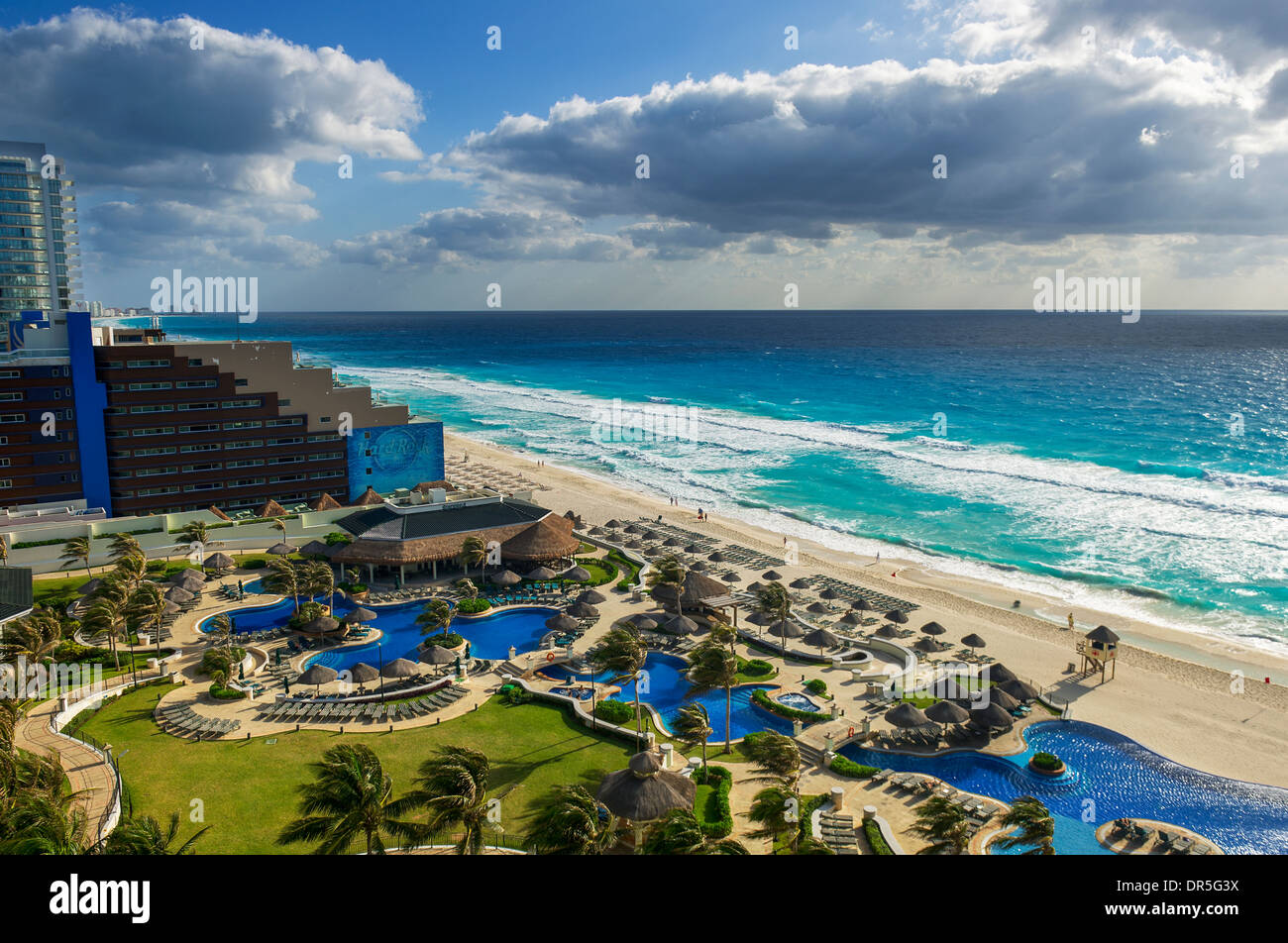 JW Marriott Hotel di Cancun Resort, Cancun, Messico Foto Stock