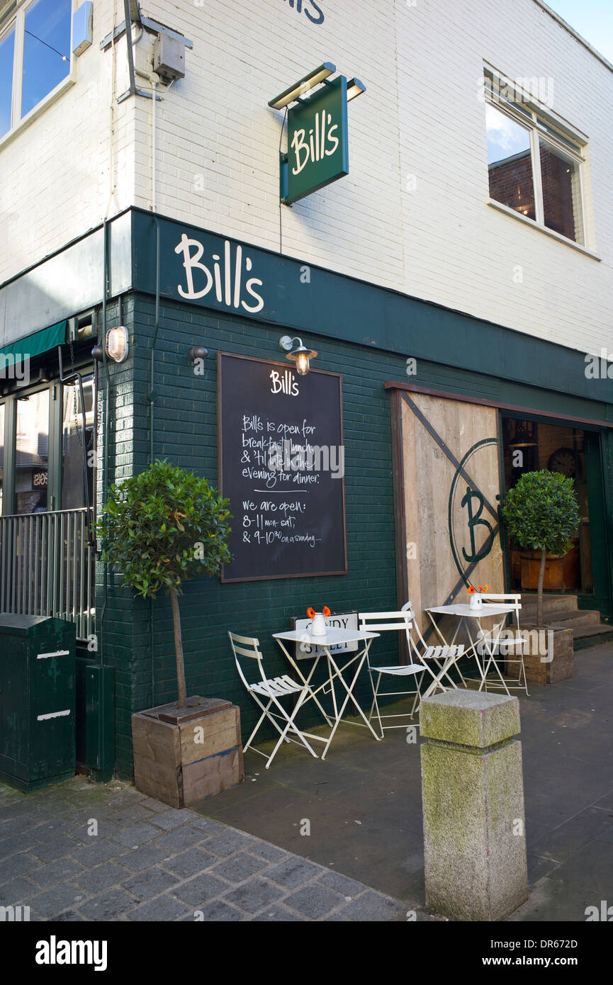 Bill's restaurant,, Regno Unito Foto Stock