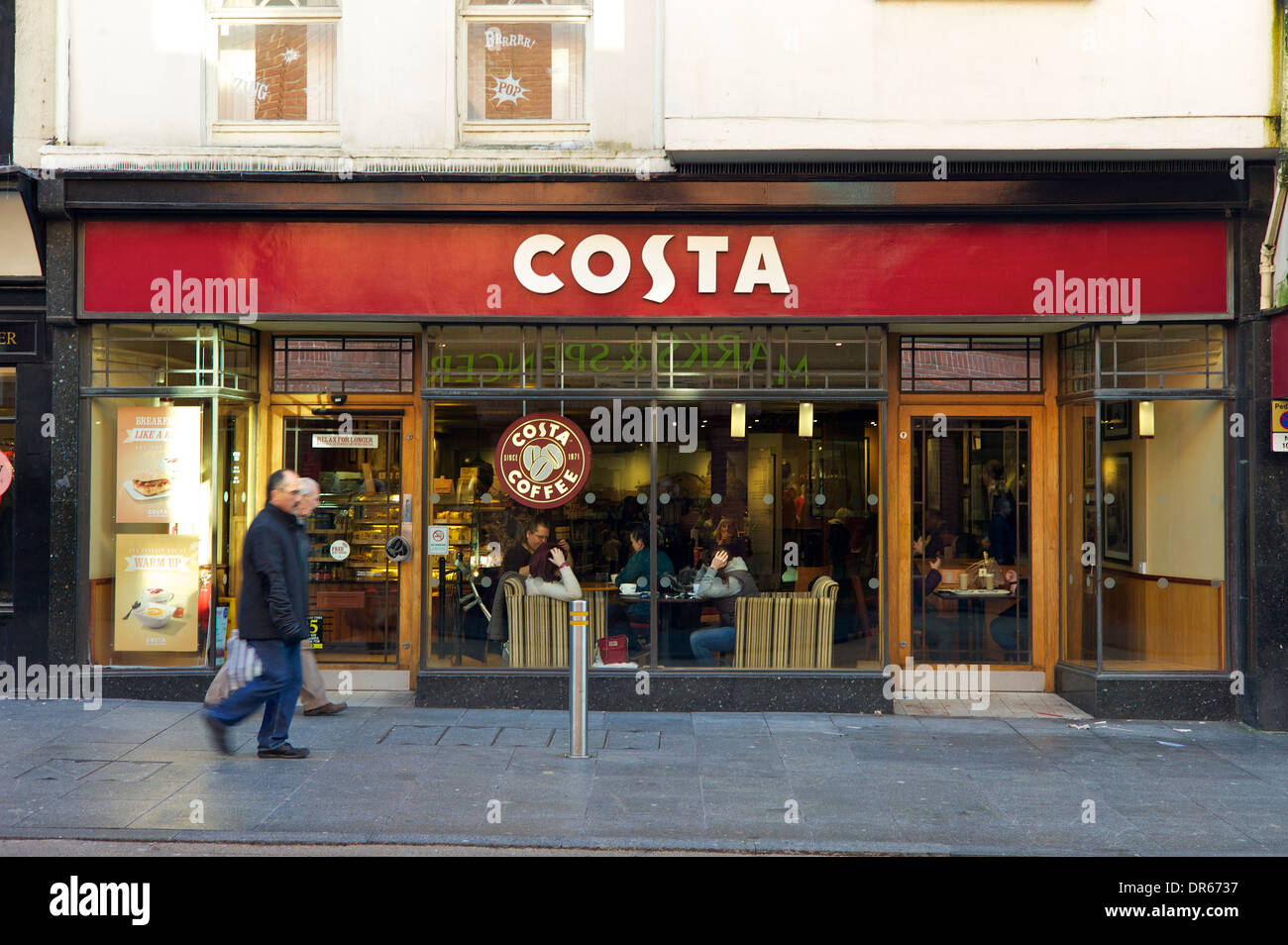 Costa Coffee, REGNO UNITO Foto Stock