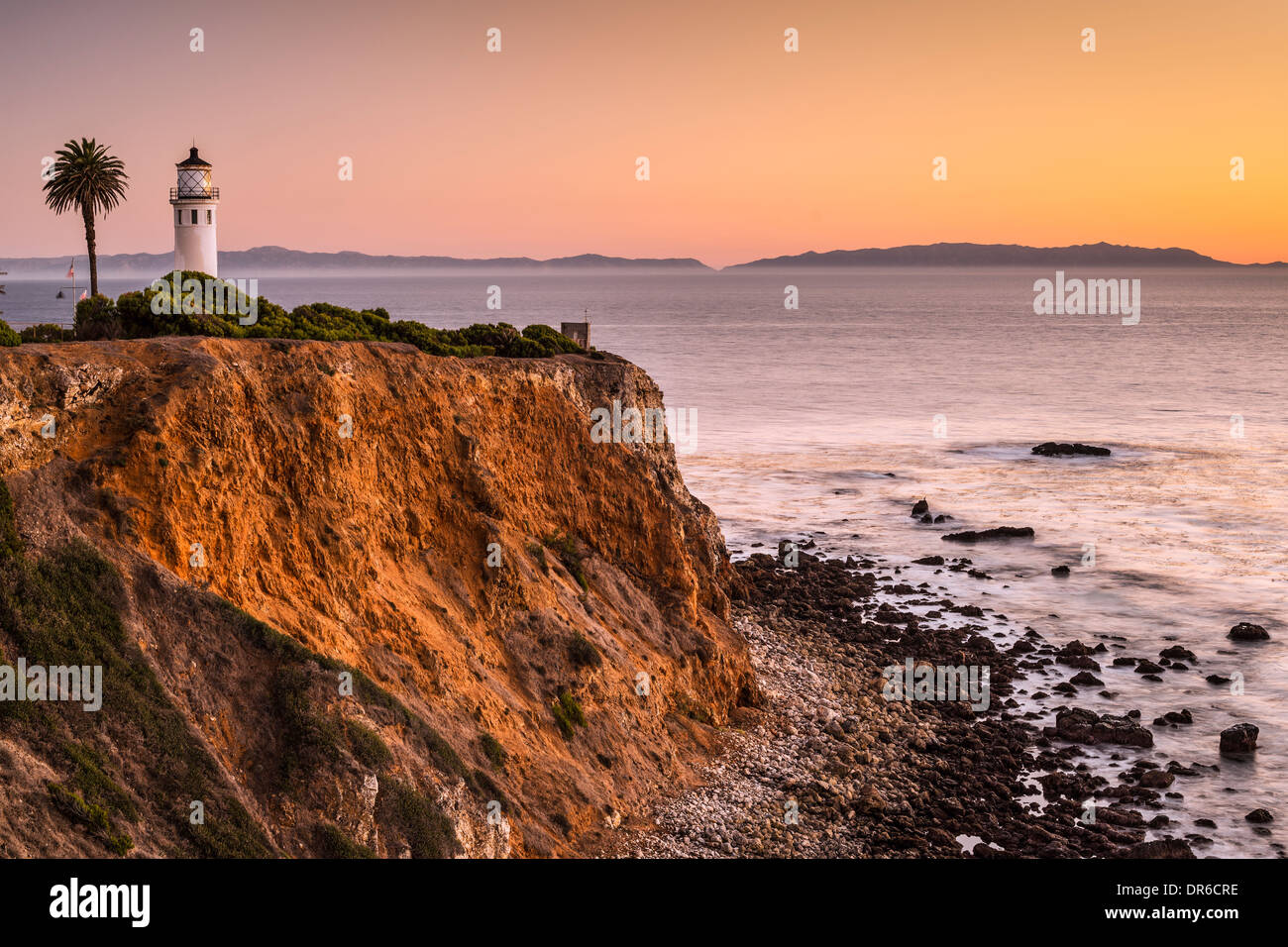 Punto Vicente in Rancho Palos Verdes, Los Angeles, California. Foto Stock