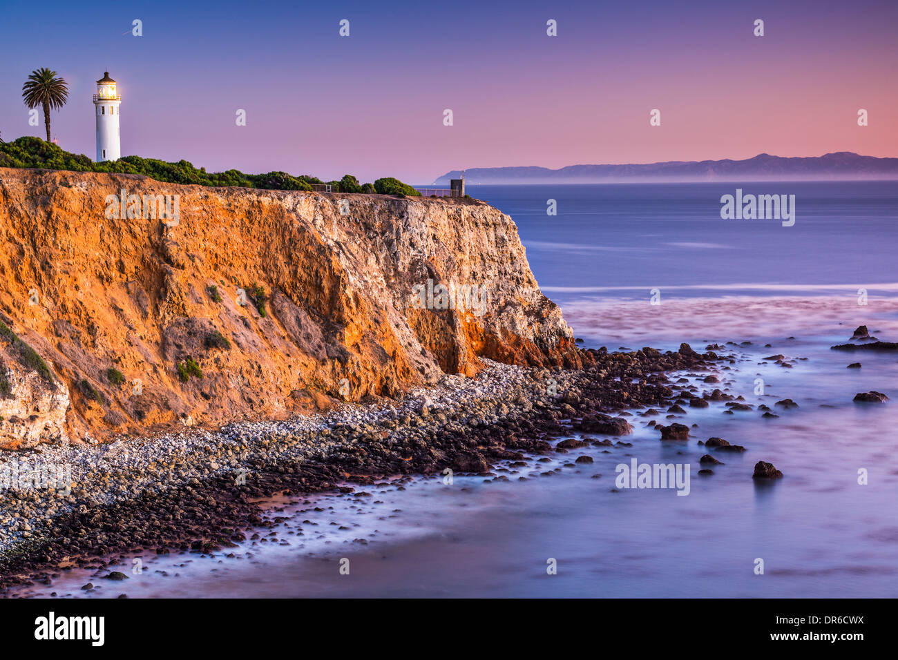 Punto Vicente in Rancho Palos Verdes, Los Angeles, California. Foto Stock