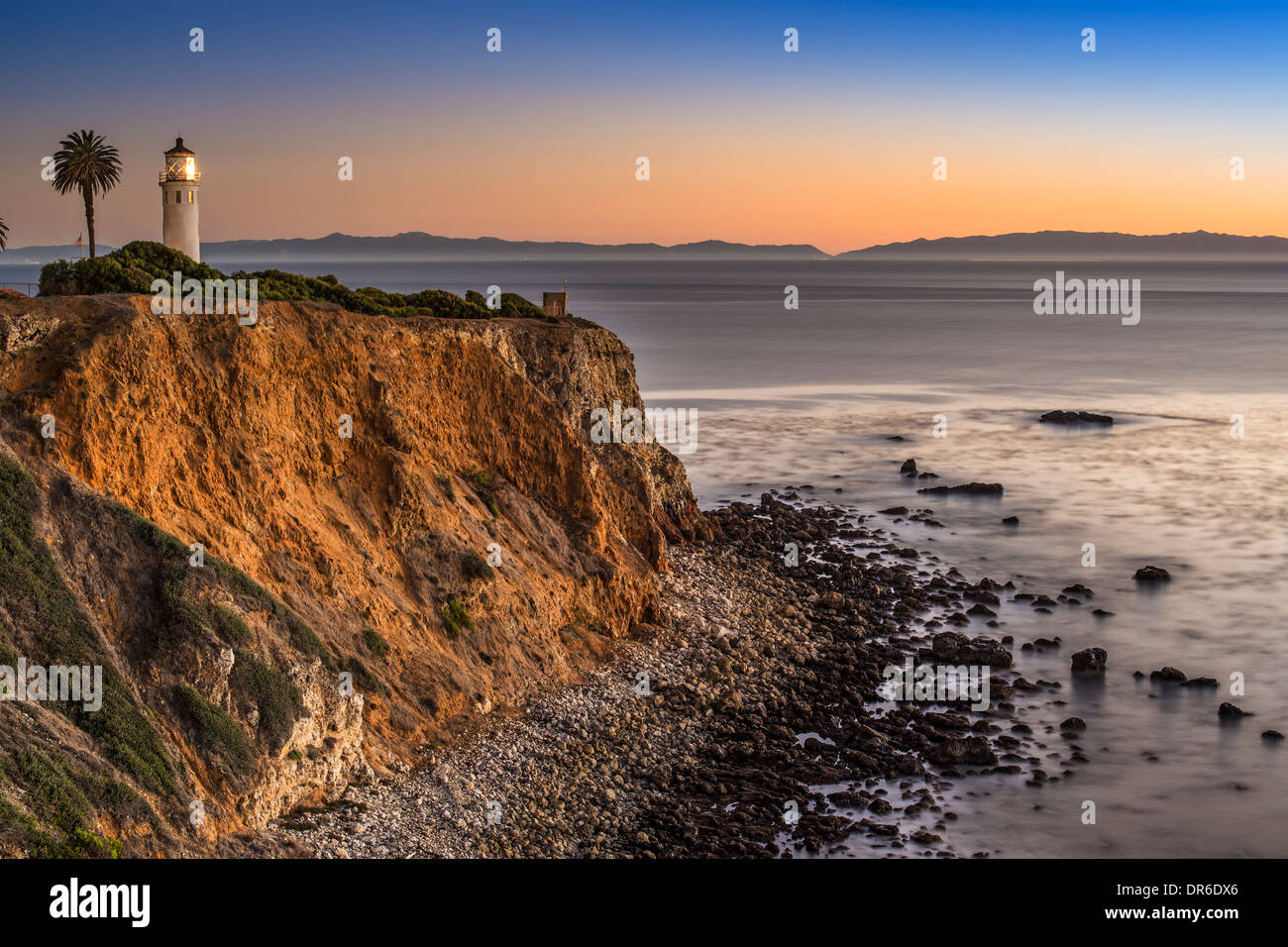 Punto Vicente in Rancho Palos Verdes, Los Angeles, California. Foto Stock