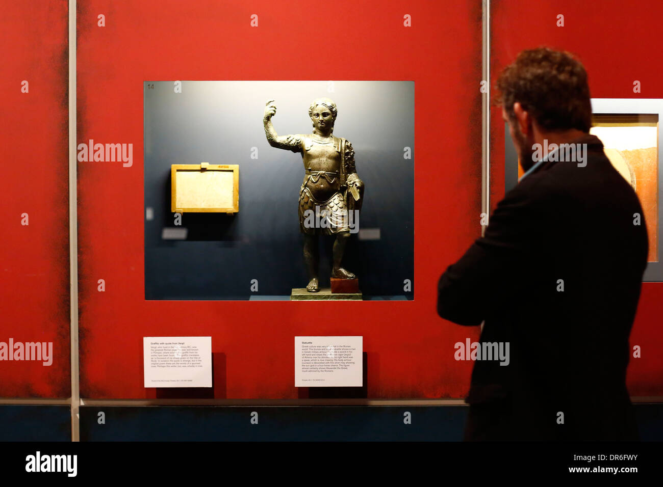 Premere anteprima della nuova mostra la vita e la morte a Pompei ed Ercolano presso il British Museum, Foto Stock
