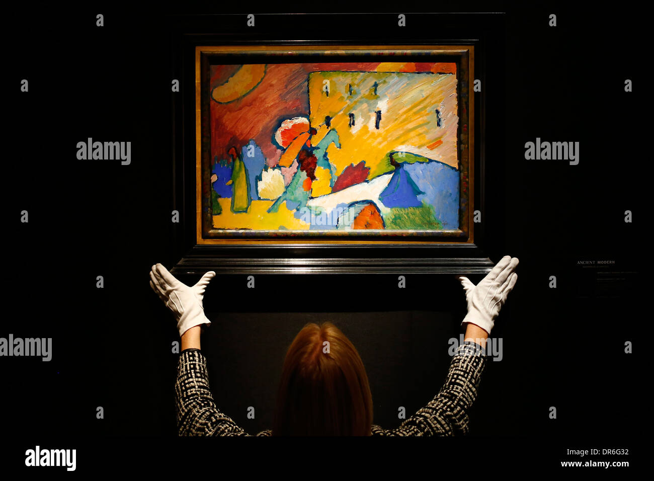 Christies 'Masterpieces' esposizioni pubbliche,Londra, Foto Stock