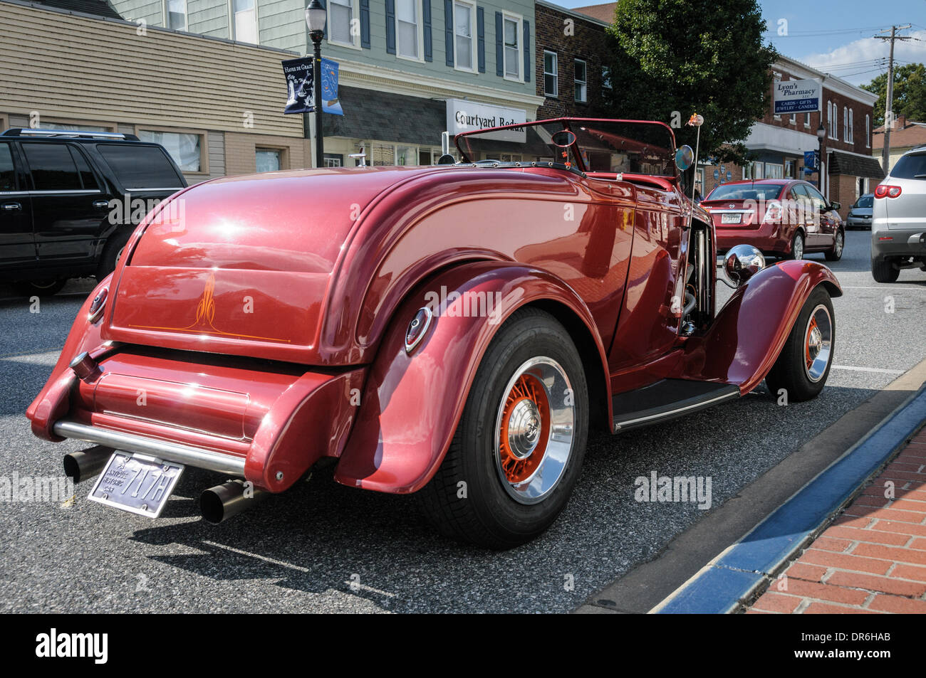 Modello di un Roadster Hot Rod, Havre De Grace, Maryland Foto Stock