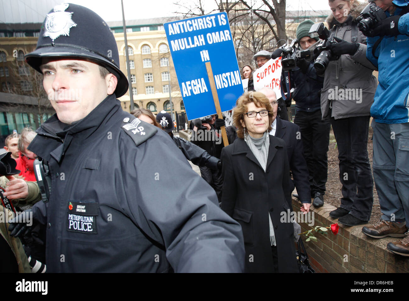 Vicky Pryce ex ministro Gabinetto Chris Huhne Foto Stock