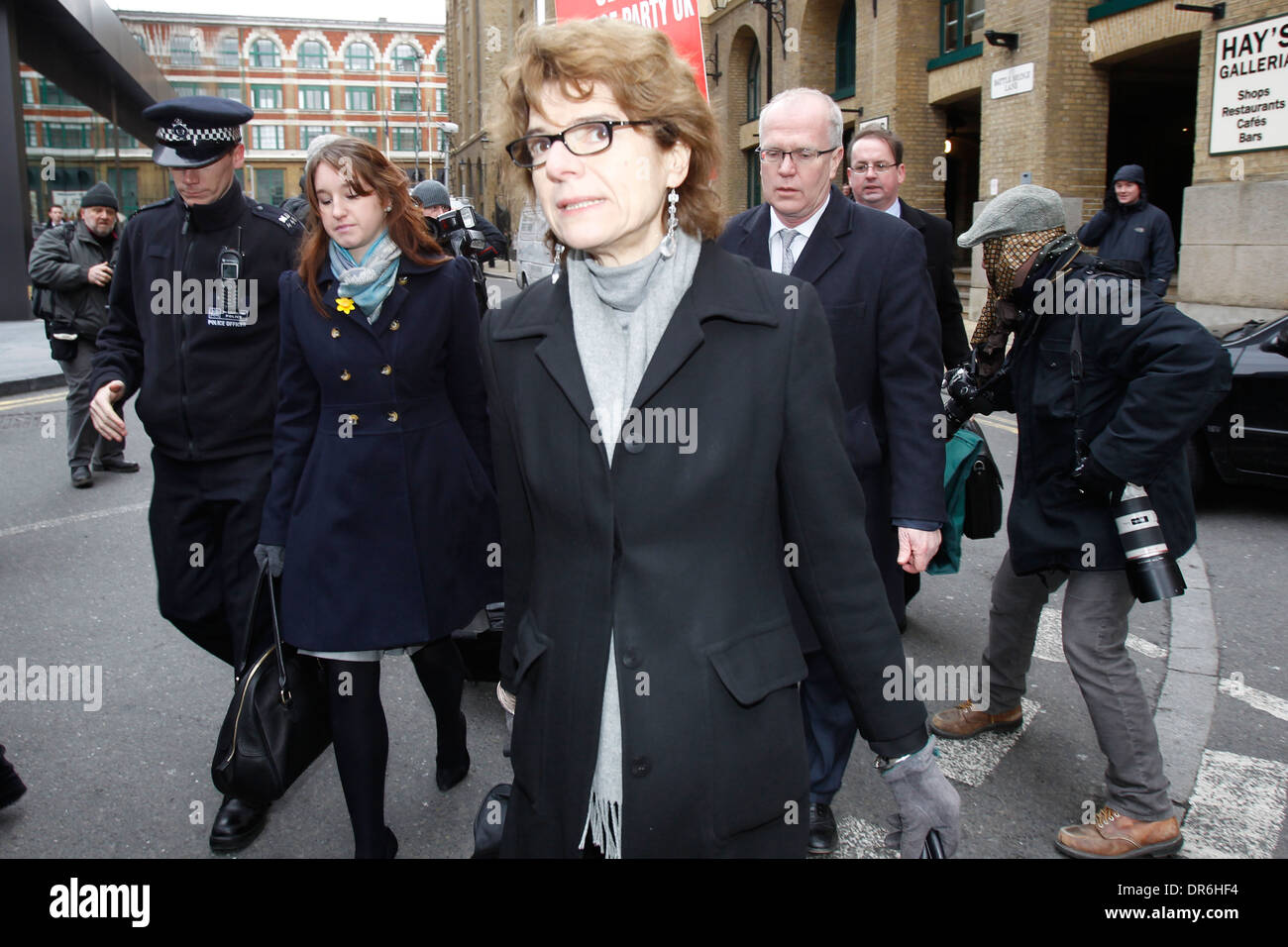 Vicky Pryce ex ministro Gabinetto Chris Huhne Foto Stock