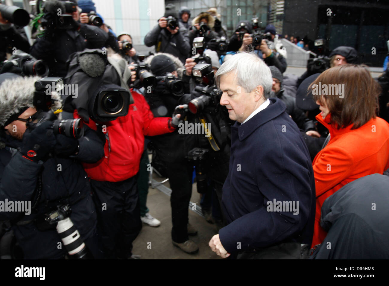 Vicky Pryce ex ministro Gabinetto Chris Huhne Foto Stock