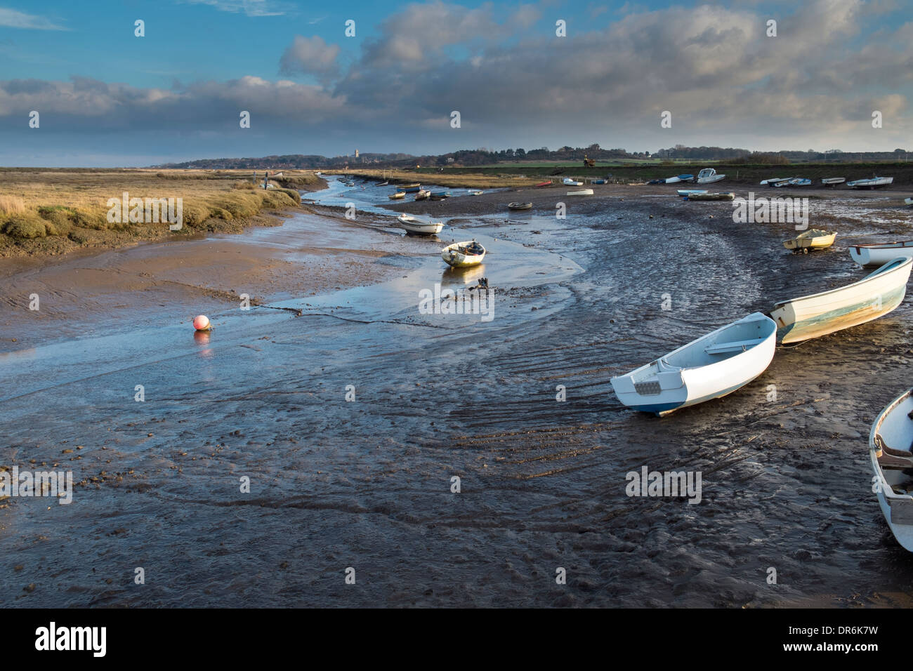 Principali creek a Morston Quay Foto Stock