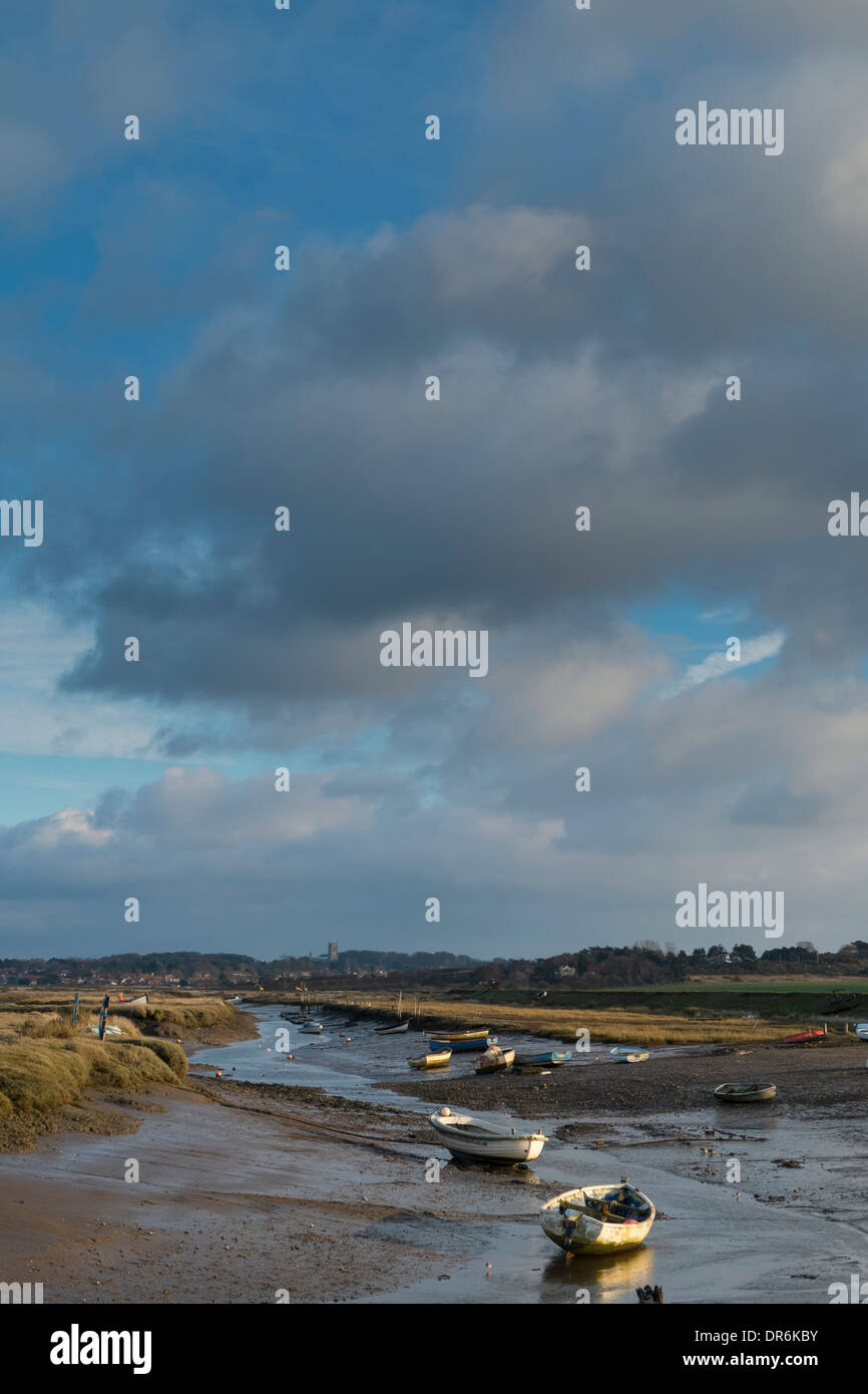 Principali creek a Morston Quay Foto Stock