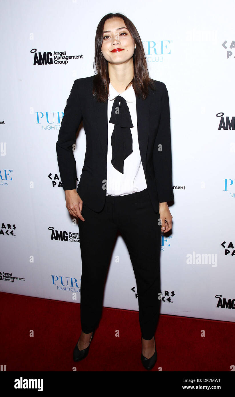 Dia Frampton rising star Dia Frampton di 'Voce' assume Nightclub pura al Caesars Palace Resort and Casino Las Vegas, Nevada - 16.06.12 Foto Stock