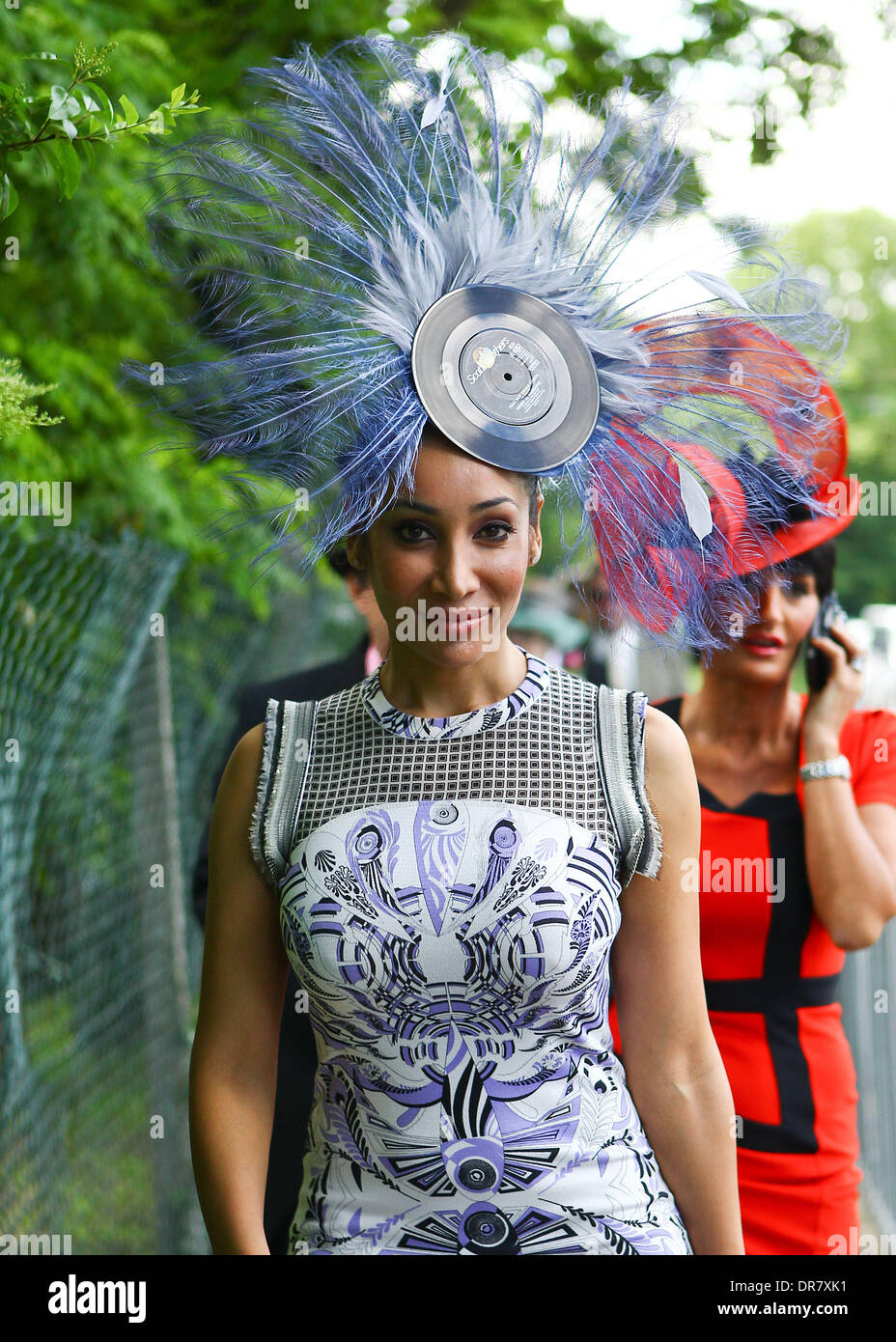 Sofia Hayat Royal Ascot a Ascot Racecourse - Giorno 1 Berkshire, Inghilterra - 19.06.12 Foto Stock
