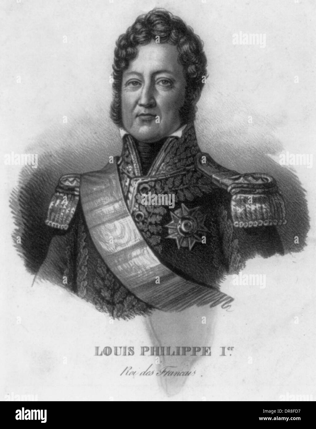 Louis Philippe I (6 ottobre 1773 - 26 agosto 1850), Re di Francia dal 1830 al 1848 in che cosa è stato conosciuto come la Monarchia di Luglio Foto Stock