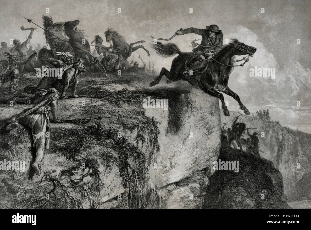 Principali McCulloch - Indian Fighter, Texas Ranger, Confederati generale Foto Stock