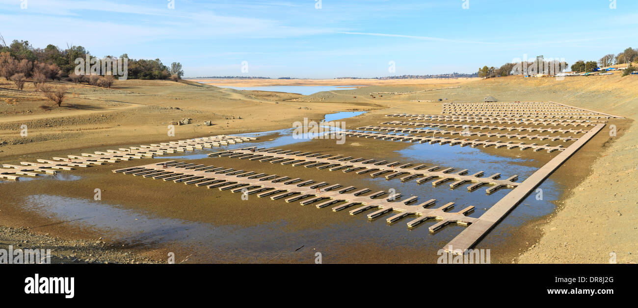 Paesi senza sbocco sul mare Lago Folsom Marina, 2014 Foto Stock