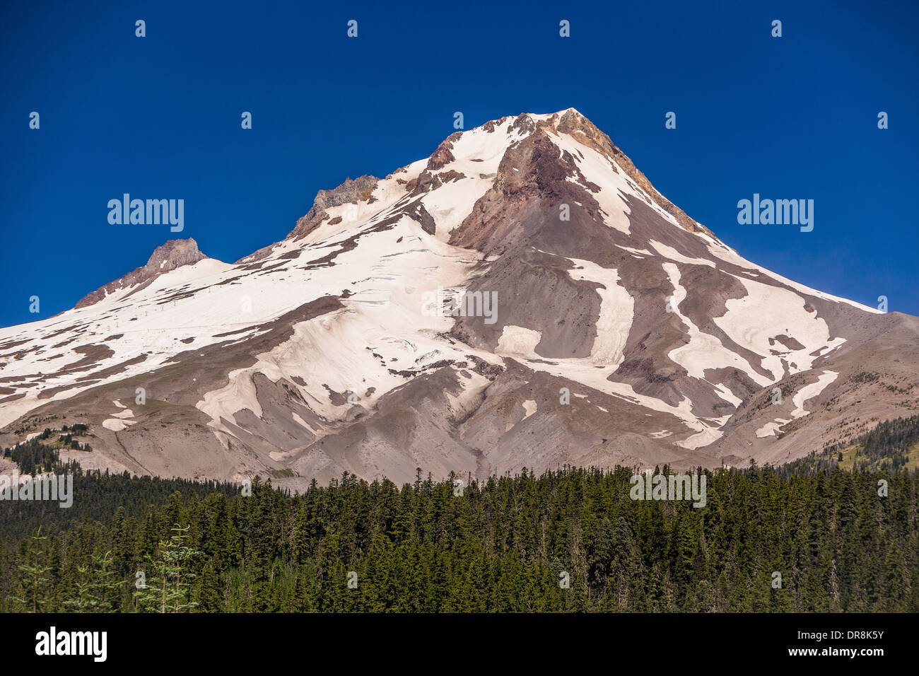 OREGON, Stati Uniti d'America - Monte Cofano, Cascades Range. Foto Stock