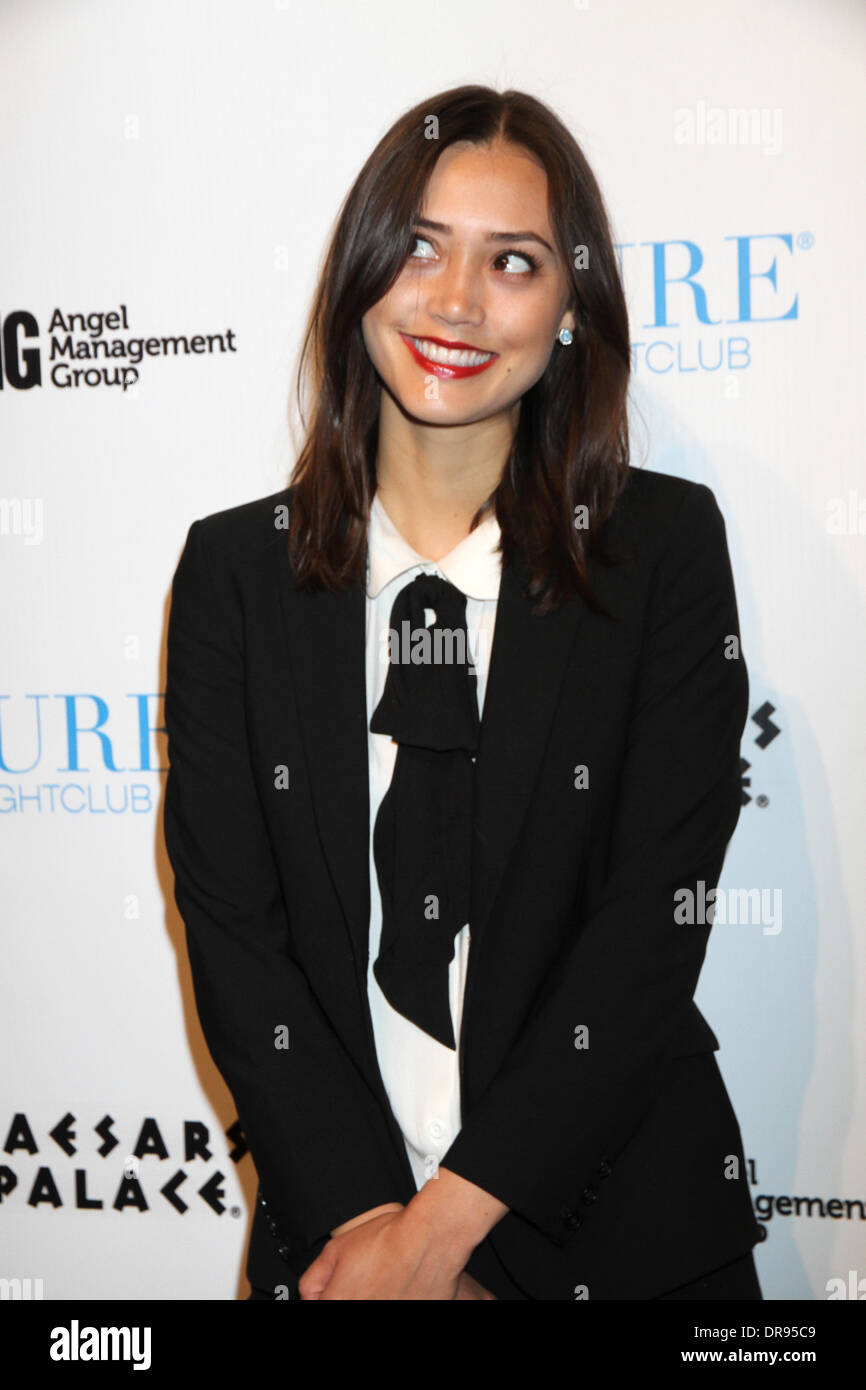 Dia Frampton rising star Dia Frampton di 'Voce' assume Nightclub pura al Caesars Palace Resort and Casino Las Vegas, Nevada - 16.06.12 Foto Stock