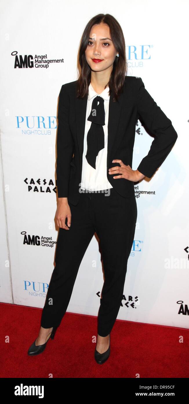 Dia Frampton rising star Dia Frampton di 'Voce' assume Nightclub pura al Caesars Palace Resort and Casino Las Vegas, Nevada - 16.06.12 Foto Stock