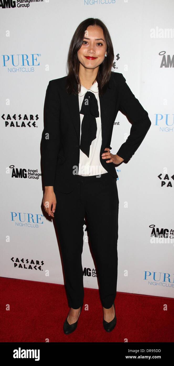 Dia Frampton rising star Dia Frampton di 'Voce' assume Nightclub pura al Caesars Palace Resort and Casino Las Vegas, Nevada - 16.06.12 Foto Stock