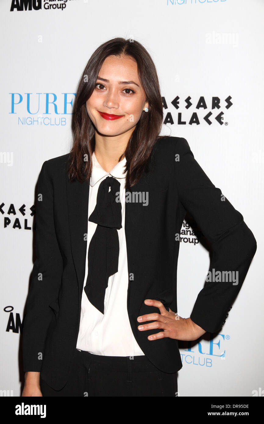 Dia Frampton rising star Dia Frampton di 'Voce' assume Nightclub pura al Caesars Palace Resort and Casino Las Vegas, Nevada - 16.06.12 Foto Stock