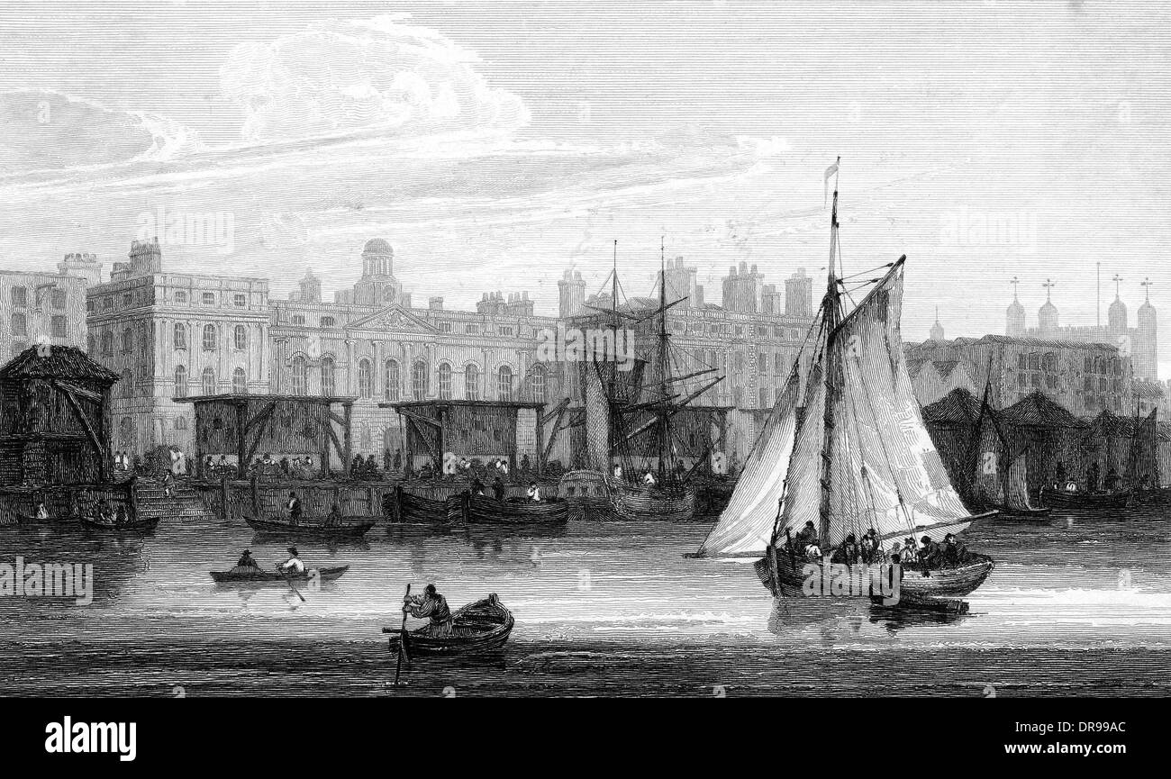 CUSTOM House, Londra Foto Stock