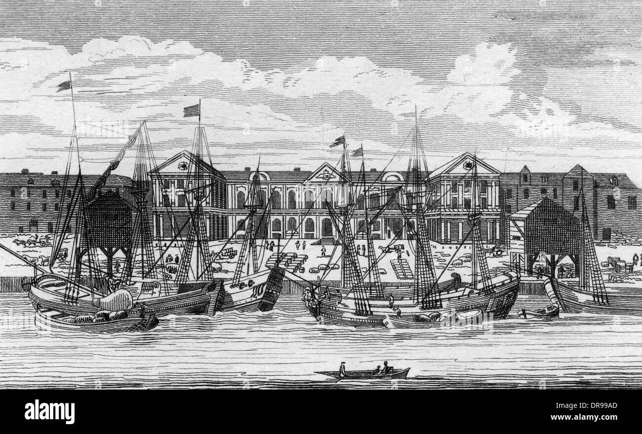 Custom House, Londra Foto Stock