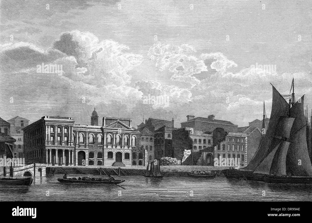 Custom House, Londra Foto Stock