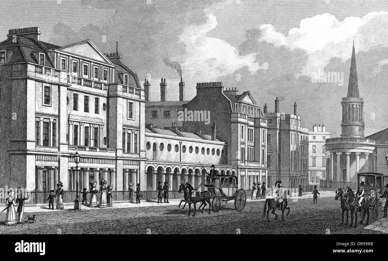 LANGHAM PLACE Foto Stock