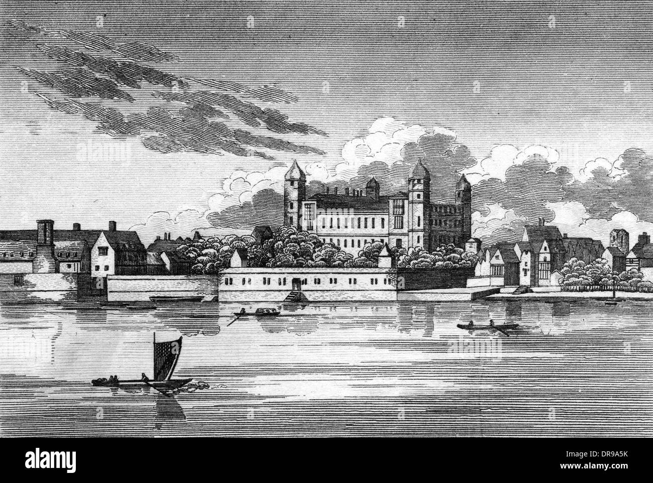 SUFFOLK HOUSE Foto Stock