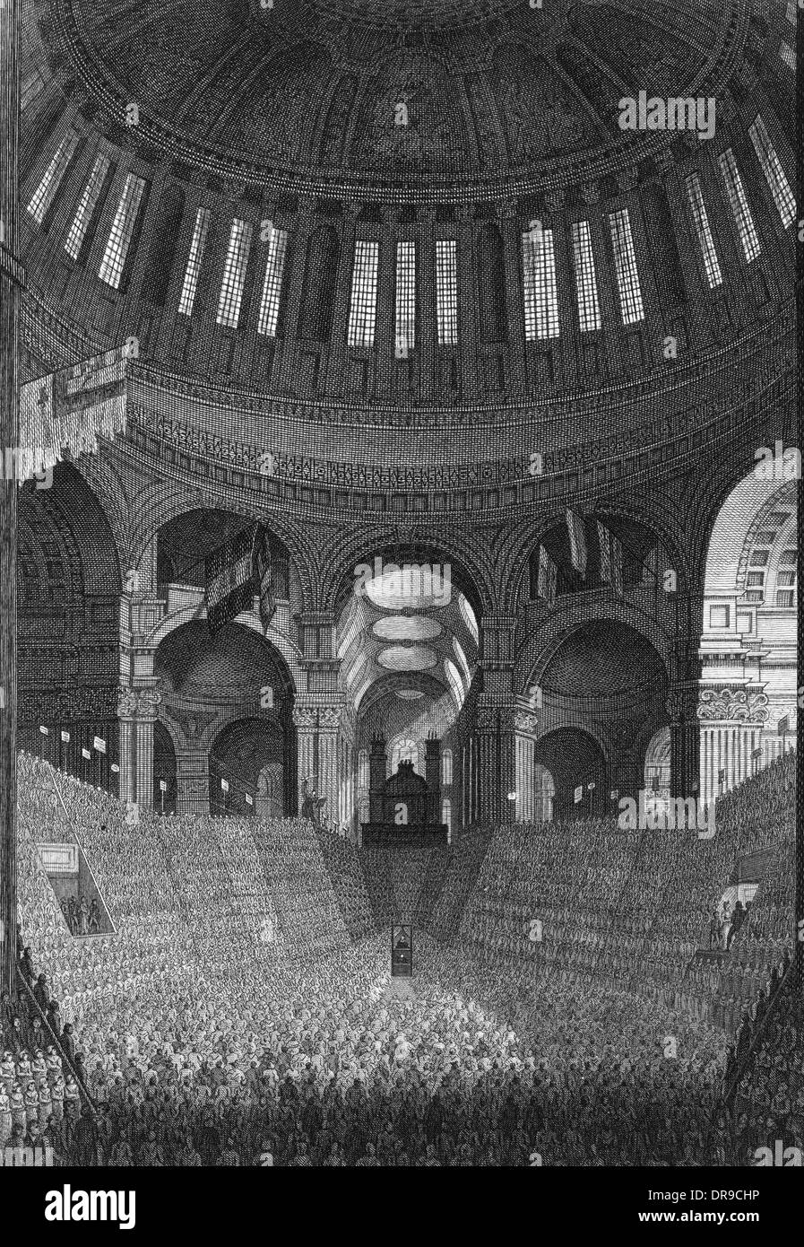 La CATTEDRALE DI ST PAUL Foto Stock