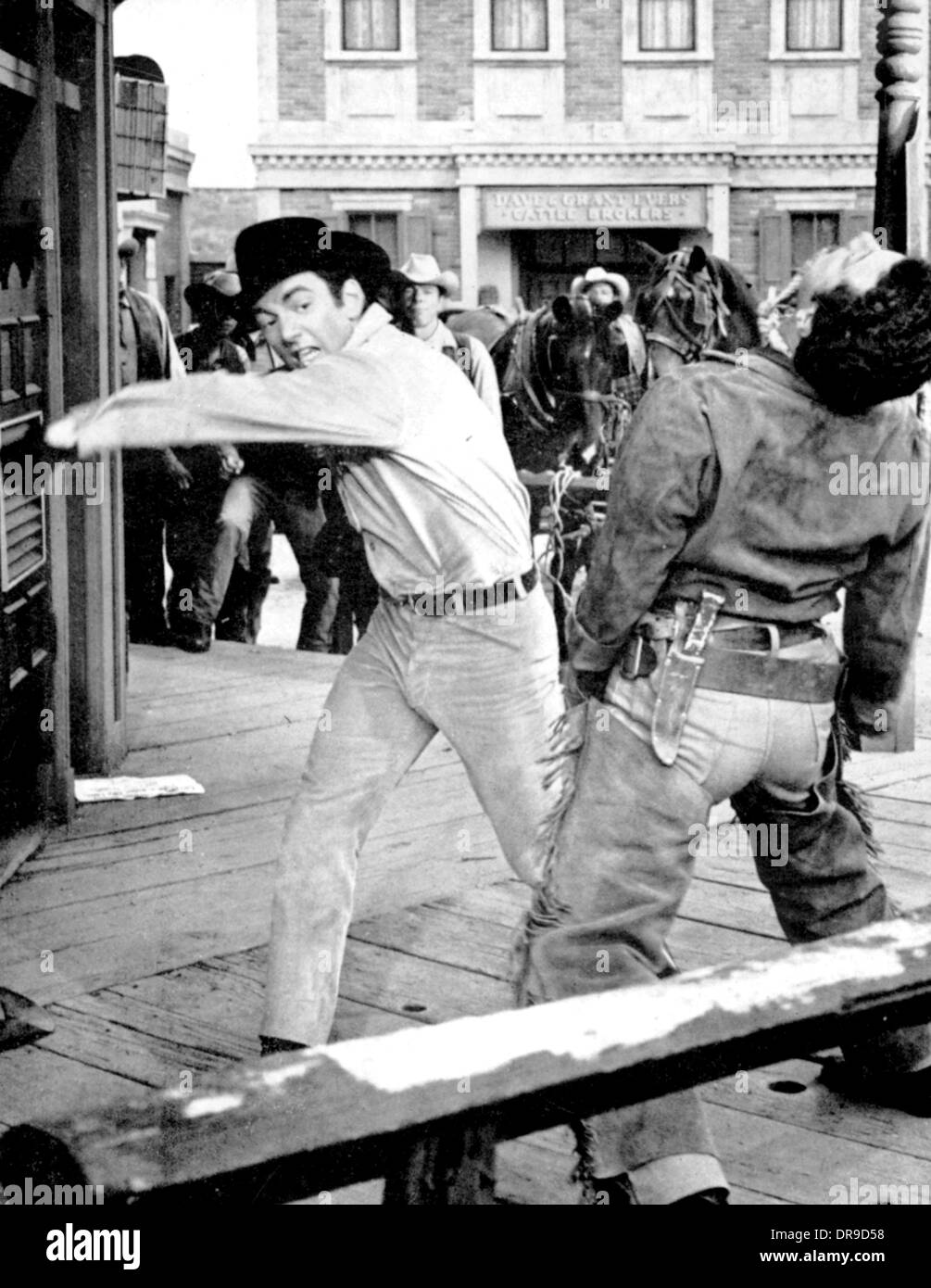 Film, Gunfight in Abilene Foto Stock