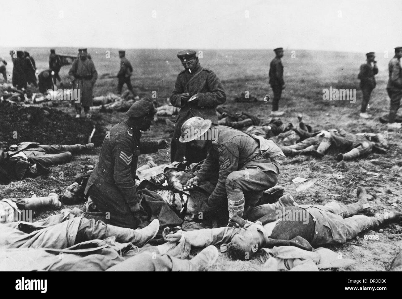 La terza battaglia di Ypres Foto Stock