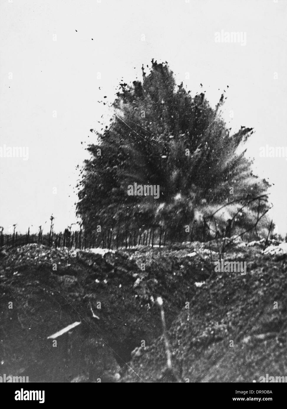 Battaglia di Messines Ridge Foto Stock