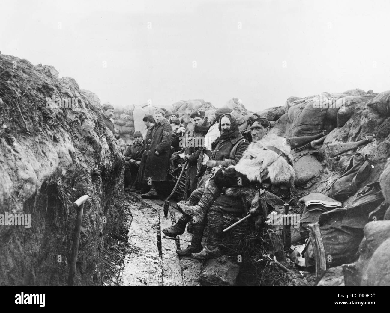 I Guerra Mondiale 1914-1915 Foto Stock