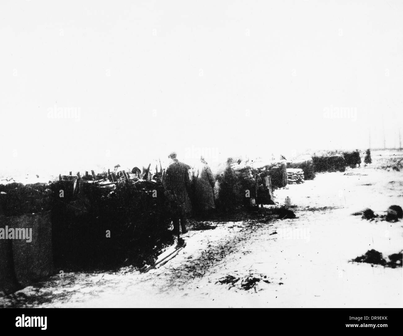 Armistizio informale 1914 Foto Stock