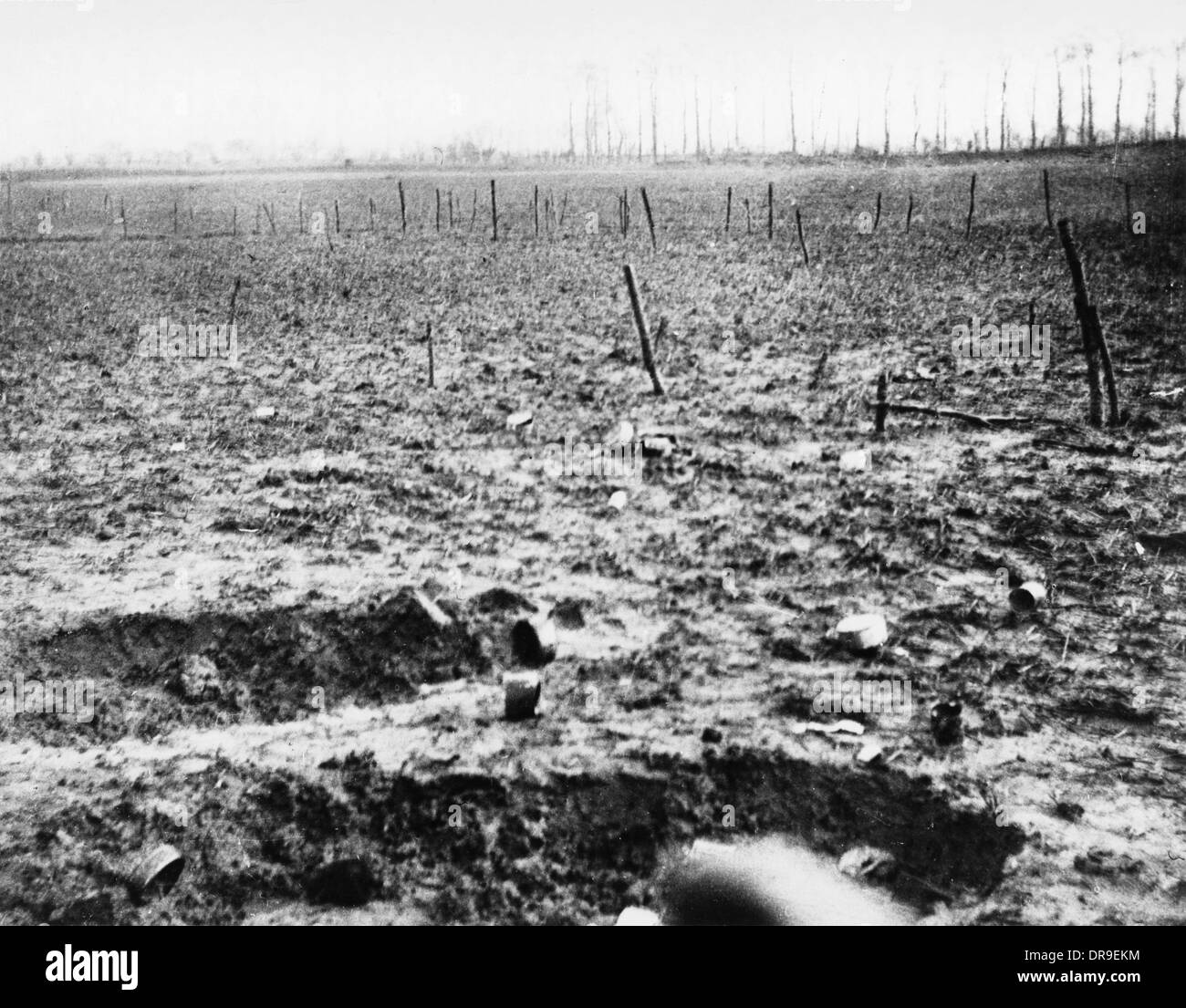 No Man's Land 1914 Foto Stock