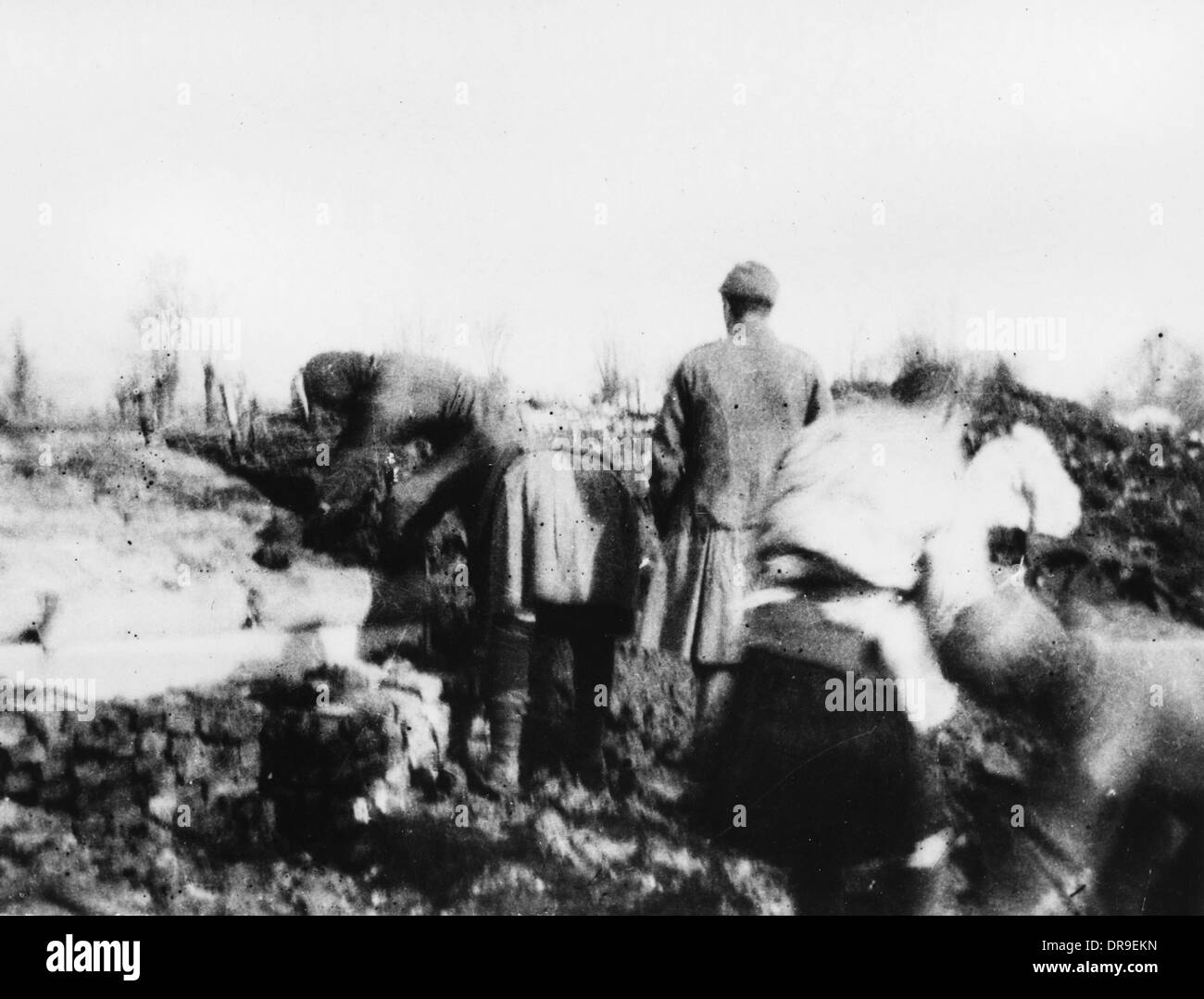 Armistizio informale 1914 Foto Stock