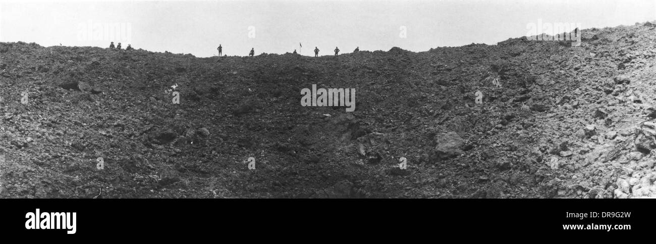 Battaglia di Messines Ridge 1917 Foto Stock