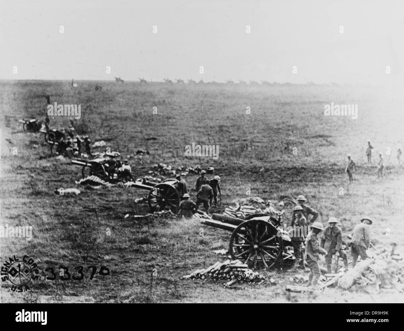 Moulain 1918 Foto Stock